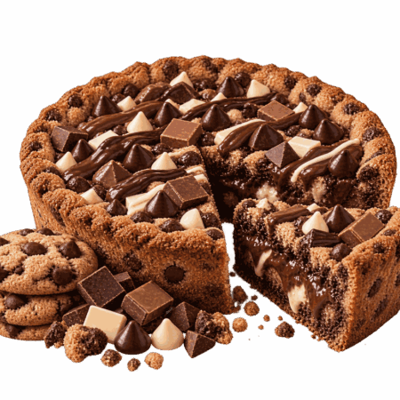 Triple Chocolate Cookie Pie — 400g